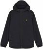 Lyle & Scott Sweatvest, ml420vtr zip door hoodie, 572 , Zwart, Heren online kopen