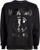 Moschino Double Question Mark Sweater Zwart Zra1702 7028 555 , Zwart, Dames online kopen