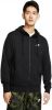 Nike Sudadera Hombre NSW Club Hoodie FZ FT , Zwart, Heren online kopen