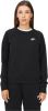 Nike Sportswear Essential Fleecetop met ronde hals voor dames Black Dames online kopen