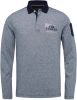 PME Legend Long sleeve polo yarn dyed fine st sky captain , Blauw, Heren online kopen