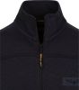 PME Legend Blauwe Vest Zip Jacket Jacquard Interlock Sweat online kopen