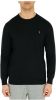 Polo Ralph Lauren Trui PULL COL ROND AJUSTE EN COTON PIMA LOGO PONY PLAYER online kopen