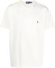 Polo Ralph Lauren T shirt Korte Mouw T SHIRT AJUSTE COL ROND EN PIMA COTON LOGO PONY PLAYER MULTICOLO online kopen