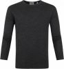 Scotch & Soda fijngebreide trui van merinowol graphite melange online kopen