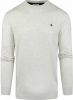 Scotch and Soda Truien Essentials Classic crewneck pullover Wit online kopen