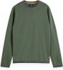 Scotch & Soda Cotton/wool blend lightweight pullover army(171733 0115 ) online kopen