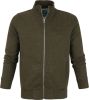 Superdry Klassiek Zip Sweatshirt , Groen, Heren online kopen
