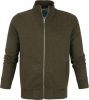 Superdry Klassiek Zip Sweatshirt , Groen, Heren online kopen