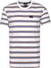 Superdry Surf T Shirt Strepen Wit , Blauw, Heren online kopen