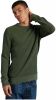 Superdry Academy dyed texture crew washed dark olive green(m6110037a 3rc ) online kopen
