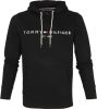 Tommy Hilfiger Herren Kapuzensweatshirt Logo Hoody , Zwart, Heren online kopen