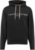 Tommy Hilfiger Herren Kapuzensweatshirt Logo Hoody , Zwart, Heren online kopen