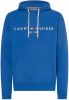 Tommy Hilfiger Hooded sweater logo hoody bold blue(mw0mw11599 c7l ) online kopen