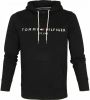 Tommy Hilfiger Herren Kapuzensweatshirt Logo Hoody , Zwart, Heren online kopen