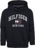 Tommy Hilfiger Modern Varsity hoodie donkerblauw Mw0Mw28173 DW5 , Blauw, Heren online kopen