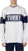 Tommy Hilfiger Jeans Men Grey Sweatshirt , Grijs, Heren online kopen