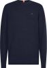 Tommy Hilfiger Gebroken Wit Trui Cross Structure Crew Neck online kopen