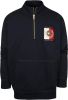 Tommy Hilfiger Big and Tall Sweater Zipper Donkerblauw online kopen
