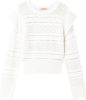 Twinset Round neck Knitwear , Beige, Dames online kopen