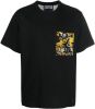 Versace Jeans T shirt man r pkt con logo baroque 74gah6r0.g89 online kopen