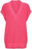 Alba moda Trui met brede, geribde boordjes Pink online kopen