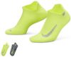 Nike Hardloopsokken Multiplier No Show 2 Pack Neon/Grijs online kopen