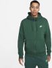 Nike Sportswear Club Fleece Hoodie met rits voor heren Rough Green/Rough Green/White Heren online kopen
