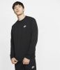 Nike Sportswear Club Herenshirt van sweatstof met ronde hals Zwart online kopen