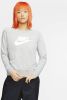 Nike Sportswear Essential Fleece sweatshirt met ronde hals voor dames Grijs online kopen