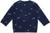 Noppies baby longsleeve Basic Collection met all over print en overslag detail donkerblauw online kopen