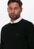 Hugo Boss Zwarte trui Westart met ronde hals online kopen