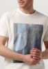 Cast Iron Witte T shirt Short Sleeve R neck Regular Fit Cotton Twill online kopen