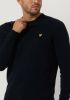 Lyle and Scott Maglione uomo crew neck cotton merino jumper kn400vc.z27 online kopen