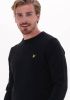 Lyle and Scott Maglione uomo crewnwck lambswool blend jumper kn921vf.w155 online kopen