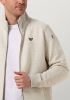 PME Legend Gebroken Wit Vest Zip Jacket Jacquard Interlock Sweat online kopen