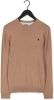 Scotch & Soda Pullover classic crew neck camel melange(165322 0760 ) online kopen