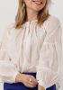 Scotch & Soda Witte Blouse Tie Front Easy Volume Dobby Blouse online kopen