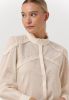 Sofie Schnoor Semi transparante blouse met borduring en opstaande kraag online kopen