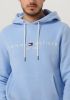 Tommy Hilfiger Hoodie met logoborduring en kangoeroezak online kopen