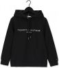 Tommy Hilfiger Zwarte Sweater Heritage Hilfiger Hoodie Ls online kopen