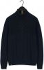 Vanguard Donkerblauwe Coltrui Roll Neck Cotton online kopen