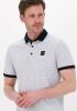 Vanguard Witte Polo Short Sleeve Polo Pique Stripe online kopen