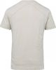 Cast Iron Witte T shirt Short Sleeve R neck Organic Cotton Slub Essential online kopen