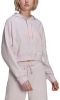 Adidas Originals Dames, Sweatshirt bijgesneden hoodie Hu1608 , Roze, Dames online kopen