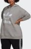 Adidas Originals Trefoil Hoodie(Grote Maat) Medium Grey Heather Dames online kopen
