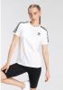 Adidas Originals Adicolor Classics 3 Stripes T shirt White Dames online kopen