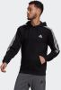 Adidas Performance Sweatshirt ESSENTIALS FLEECE CUT 3 STREPEN HOODY online kopen