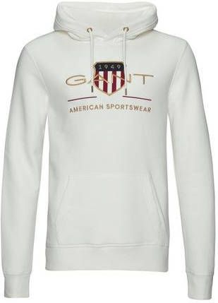 Gant Sweatshirt Archive Shield Sweat Hoodie met mooi logoborduursel voor online kopen
