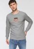 GANT Regular Fit Sweatshirt ronde halslichtgrijs, Melange online kopen